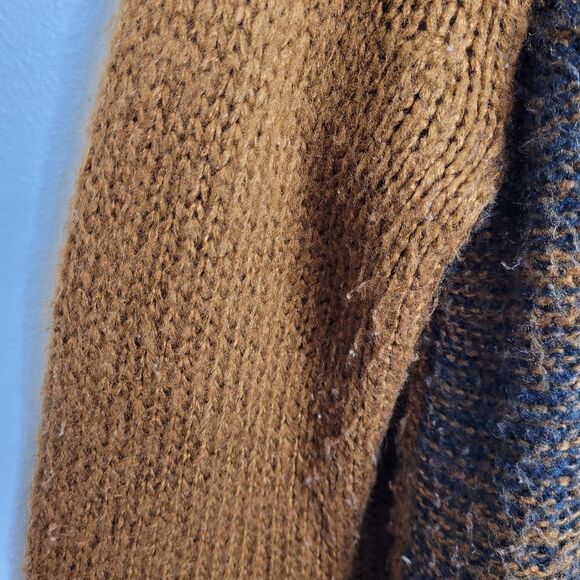 WOODEN SHIPS sweater rust color crew‎ neck oversized mohair blend S/M - Picture 4 of 9